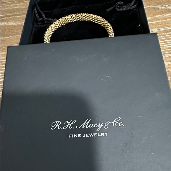 Gold Plating Over Sterling Silver Women’s Bracelet - Picture 6 of 6